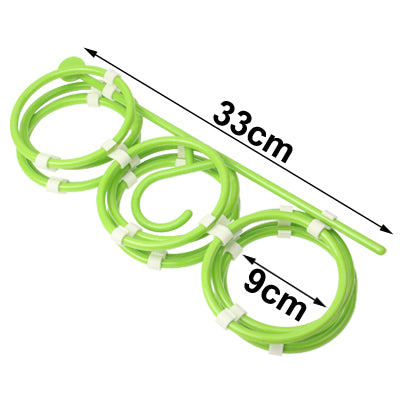 Multifunctional 12 Circular Style DIY Hanger Rack Pothook for Handkerchief Scarf Necktie Scarves