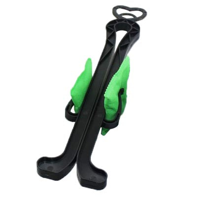 Sachet Clip Plastic Shoes Brace,Small Size (Black)