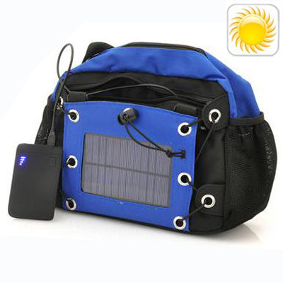 Camera Bag with Solar Panel and 2200mAh Back-up Battery