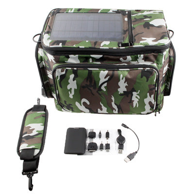 Thermal Bag with Solar Panel and 2200mAh Back-up Battery