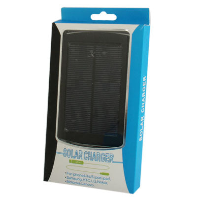 10000mAh Solar High Capacity Power Bank for iPhone 5 / iPad 4 / iPad mini / mini 2 Retina / iPad 3 / iPad 2 / iPad / iPhone 4 & 4S / iPad / iPod / HTC / Samsung S IV / S III and other Mobile Phones