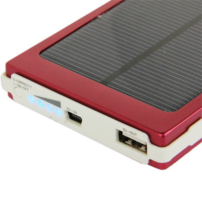 10000mAh Solar High Capacity Power Bank for iPhone 5 / iPad 4 / iPad mini / mini 2 Retina / iPad 3 / iPad 2 / iPad / iPhone 4 & 4S / iPad / iPod / HTC / Samsung S IV / S III and other Mobile Phones
