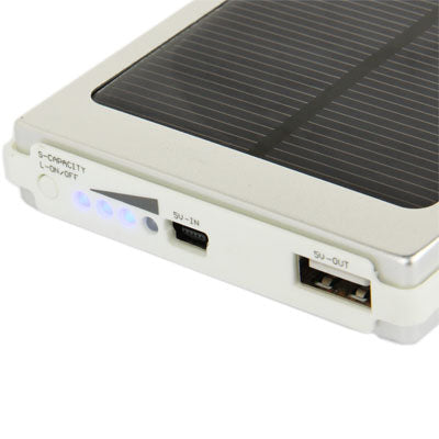 10000mAh Solar High Capacity Power Bank for iPhone 5 / iPad 4 / iPad mini / mini 2 Retina / iPad 3 / iPad 2 / iPad / iPhone 4 & 4S / iPad / iPod / HTC / Samsung S IV / S III and other Mobile Phones