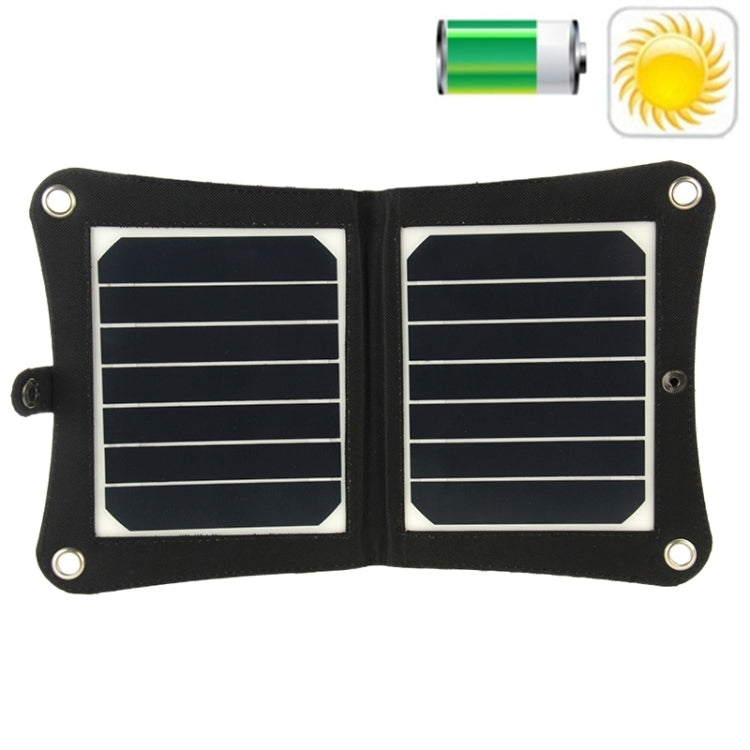 7W High Efficiency Solar Charger Portable Folding Solar Panel Charger Bag for Samsung / HTC / Nokia / Mobile Phones