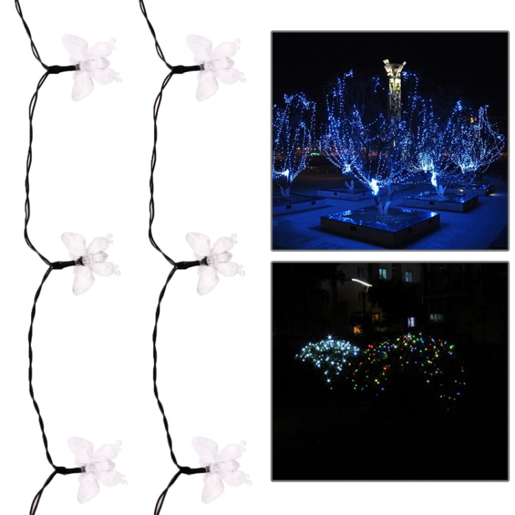 Multicolour String Light Festival Lamp / Decoration Light, Butterfly Style Solar Powered 30-LED