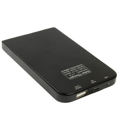 Solar Energy Charger for iPhone / iPad / iPod touch, MP3 / MP4, Digital Camera and other Mobile Phone, Solar Panel: 0.7W / 0.4W, Built-in Lithium Battery: 2600mAh