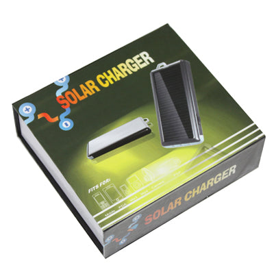 Solar Energy Charger with Flashlight for iPhone/Mobile Phone/MP3/MP4/Digital Camera (Built-in lithium battery: 1500mAh)(Black)