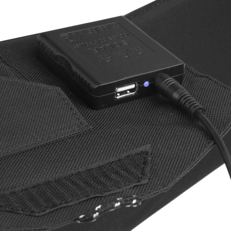 21W Portable Folding Solar Panel / Solar Charger Bag for Laptops / Mobile Phones, 18V / 5V