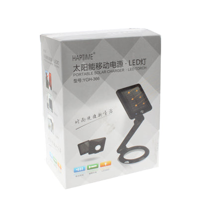 Portable Solar Power 3 in 1 (LED Desktop Lamp + Portable LED Torch + Charger for iPhone / MP3 / MP4 / Digital Camera and other Mobile Phone), Built-in Lithium Battery: 1350mAh