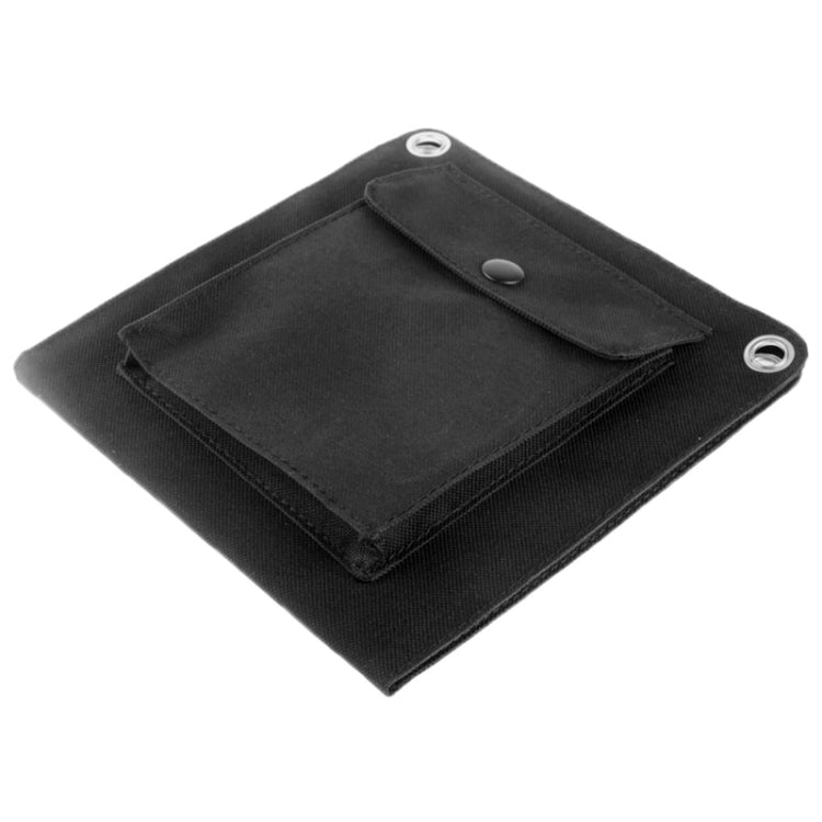 2 x 3W Portable Folding Solar Panel(Black)