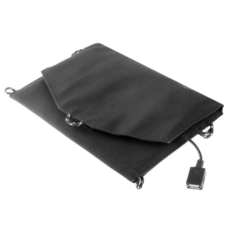 2 x 3.5W Portable Folding Solar Panel(Black)