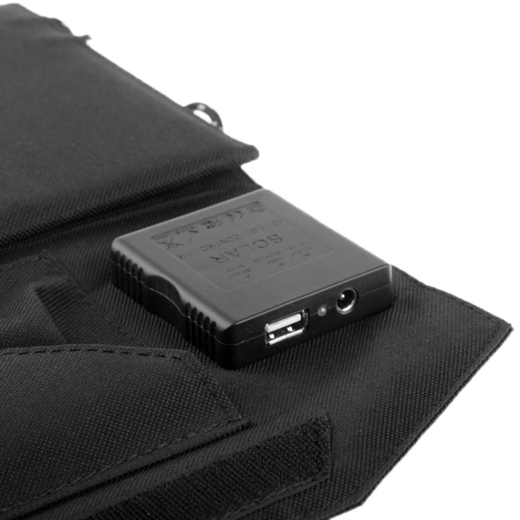 3 x 3.5W Portable Folding Solar Panel(Black)