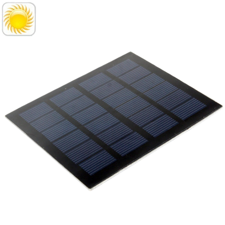 1.5W Laminated Solar Monocrystalline Silicon Cell Panel(Black)