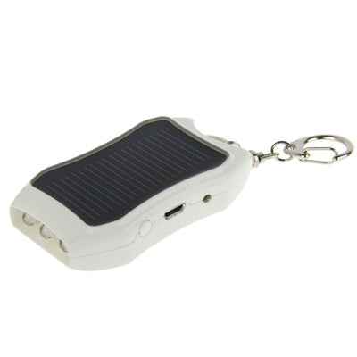 1200mAh Mini Solar Energy Charger for iPhone / iPad / iPod touch, MP3 / MP4, Digital Camera and other Mobile Phone(White)
