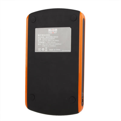 23000mAh Solar High Capacity Laptop Charger with Flashlight & Ten Mobile Phone Kinds of Connectors & Notebook Adapter
