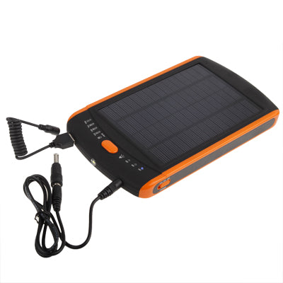 23000mAh Solar High Capacity Laptop Charger with Flashlight & Ten Mobile Phone Kinds of Connectors & Notebook Adapter