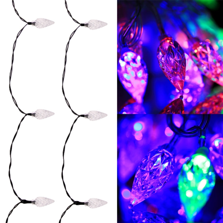 Multicolour String Light Festival Lamp / Decoration Light, Teardrop Style Solar Powered 30-LED
