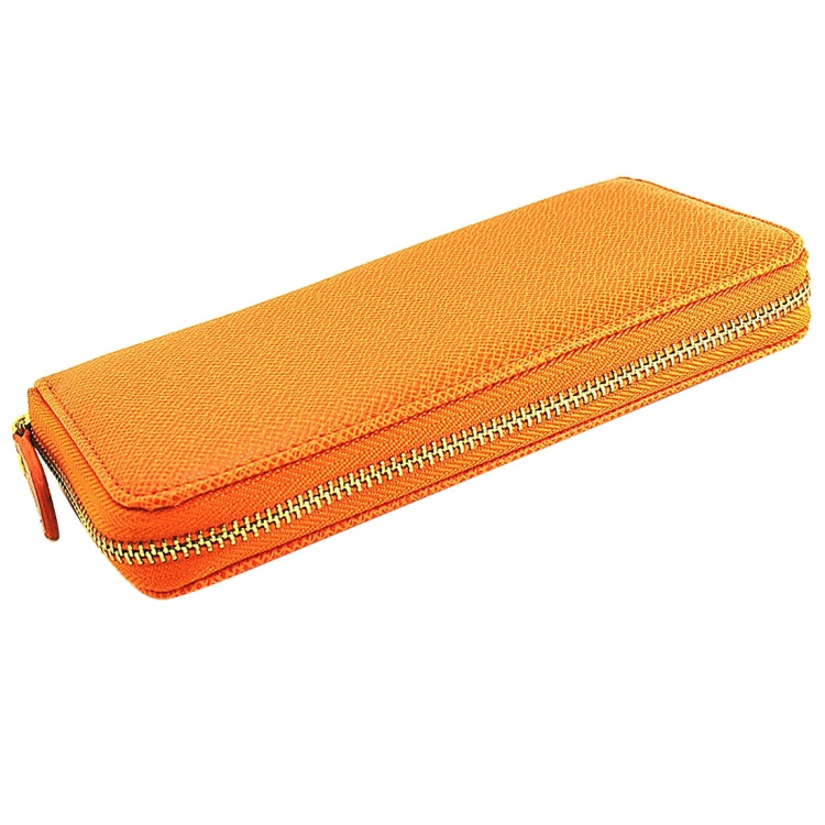 5.5 inch Universal Cross Texture High-capacity Bag with Card Slot & Wallet & Zipper