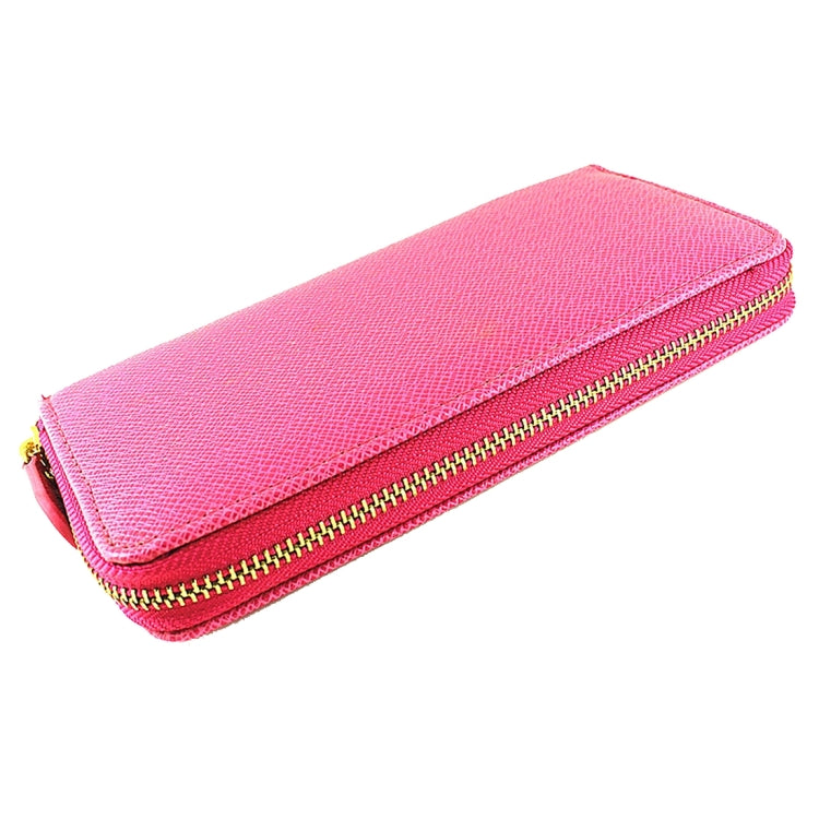 5.5 inch Universal Cross Texture High-capacity Bag with Card Slot & Wallet & Zipper