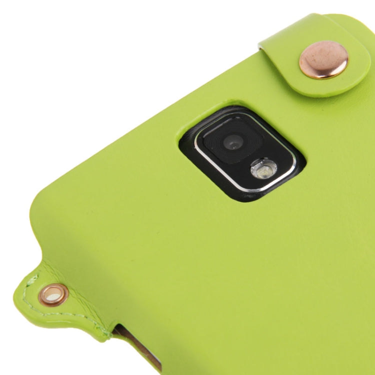 Crazy Horse Texture Touch Screen Vertical Style Leather Case with Lanyard & Earphone Winder for Galaxy Note III / N9000