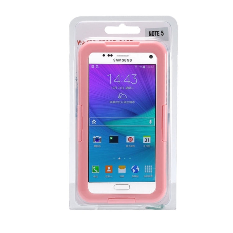 IPX8 TPU + PC Waterproof Protective Case with Lanyard for Galaxy Note 5 / N920
