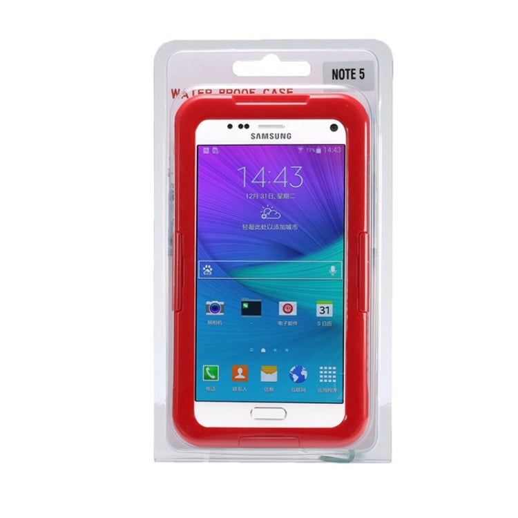 IPX8 TPU + PC Waterproof Protective Case with Lanyard for Galaxy Note 5 / N920