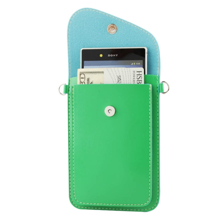 Universal Lichee Pattern Leather Bag with Strap for iPhone 6 & 6SS Plus, Galaxy S6 edge Plus / A8 / Note 5 / Note 4 / Note III / N9000