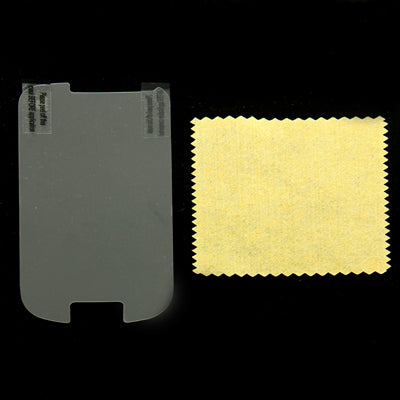 Frosting LCD Screen Protector with Fag for Galaxy Mini SIII / i8910