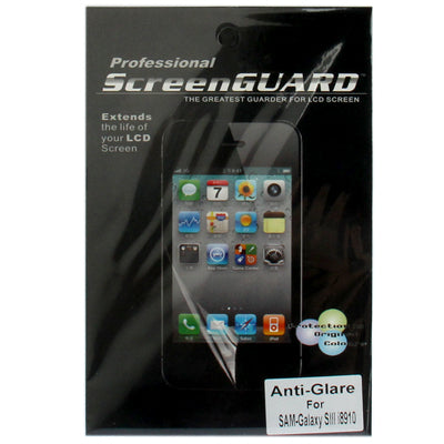 Frosting LCD Screen Protector with Fag for Galaxy Mini SIII / i8910