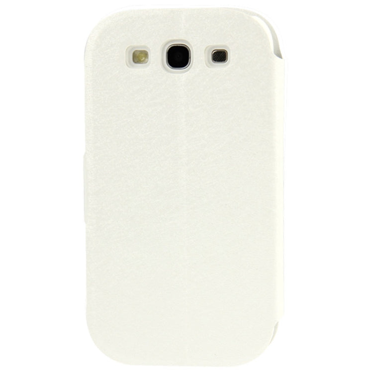 Diamond Encrusted Horizontal Flip Leather Case with Card Slots & Holder for Galaxy SIII / i9300
