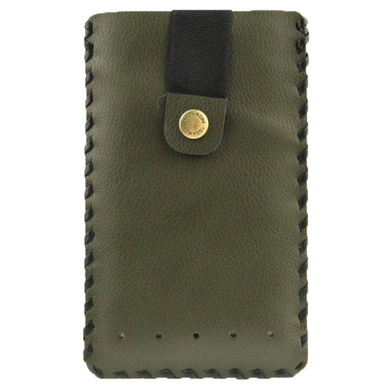 SHOWKOO Angel series 5.7 inch Universal Lichi Texture Vertical Style Leather Case for iPhone 6s & 6s Plus, iPhone 6 & 6 Plus, Galaxy S6 / S6 edge / S6 edge+ / Note 5 Edge / Note 5 / Note 4 / Note 3, HTC, Sony (Army Green)
