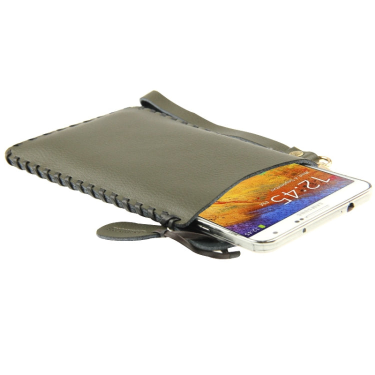 SHOWKOO Angel series Lichi Texture Vertical Style Leather Case with Lanyards for Galaxy Note III / N9000
