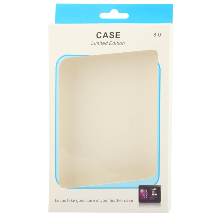 Color Box Packing for Galaxy Tab 3 8.0 / Note 8.0 / N5100 Leather Case