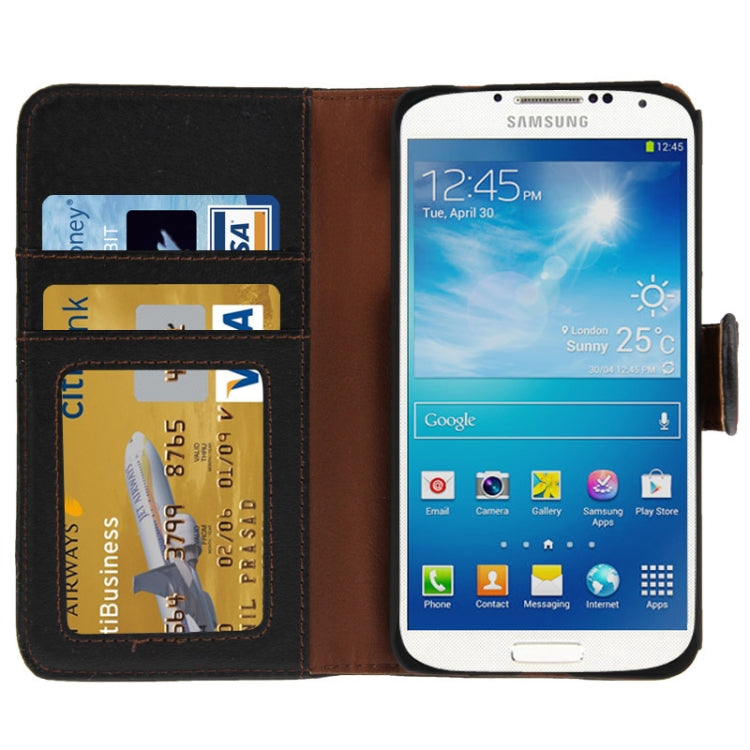Litchi Texture Leather Case with Holder & Credit Card Slot for Galaxy J / N705T