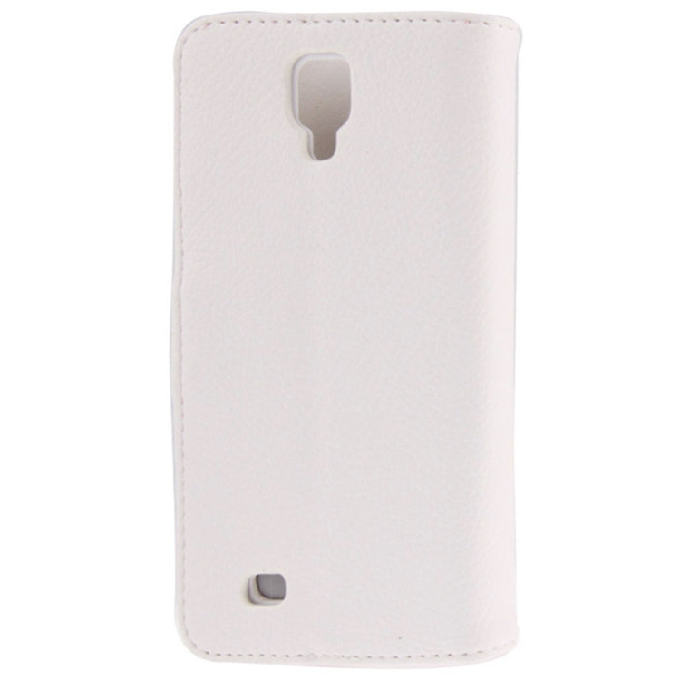 Litchi Texture Leather Case with Holder & Credit Card Slot for Galaxy J / N705T