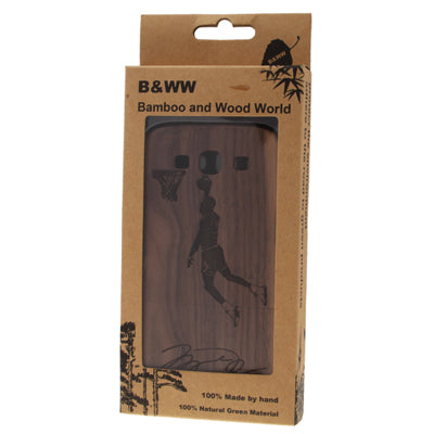 Dunk Pattern Detachable Wood Material Case for Galaxy SIII / i9300