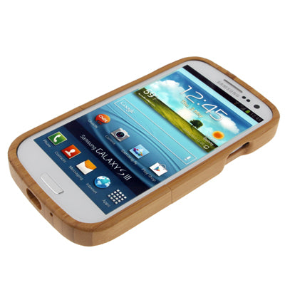 Scenery Pattern Detachable Wood Material Case for Galaxy SIII / i9300