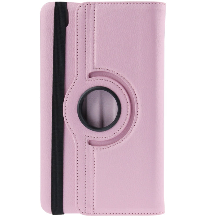 360 Degree Rotatable Litchi Texture Leather Case with 2-angle Viewing Holder for Galaxy Tab Pro 8.4 / T320