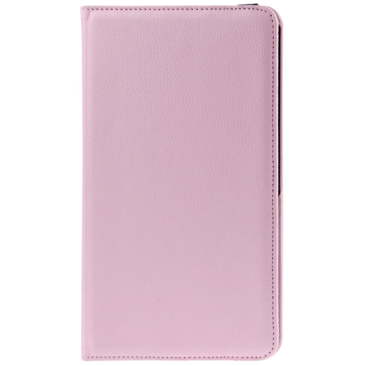 360 Degree Rotatable Litchi Texture Leather Case with 2-angle Viewing Holder for Galaxy Tab Pro 8.4 / T320