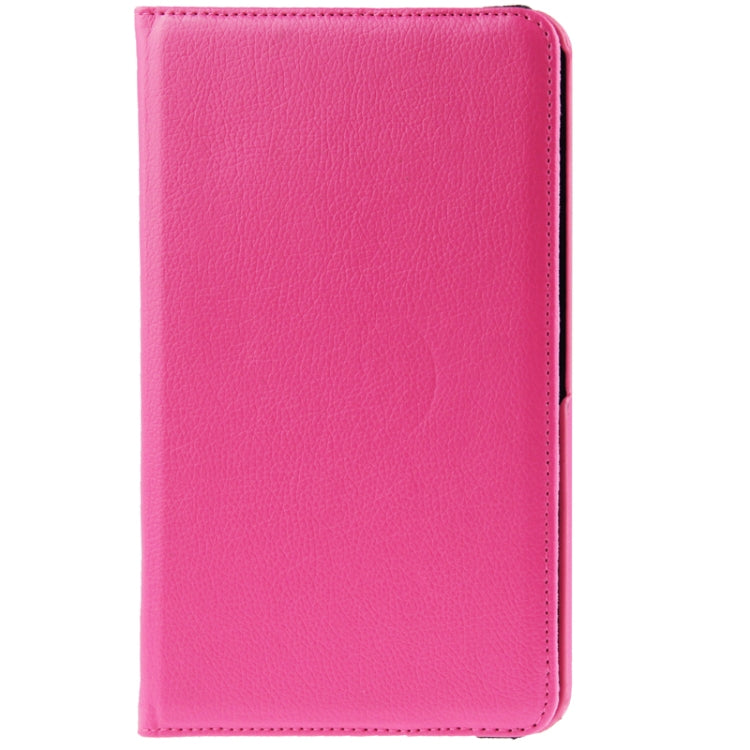360 Degree Rotatable Litchi Texture Leather Case with 2-angle Viewing Holder for Galaxy Tab Pro 8.4 / T320