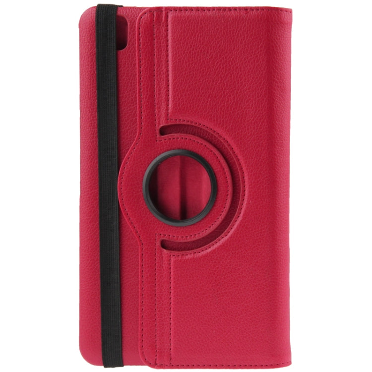 360 Degree Rotatable Litchi Texture Leather Case with 2-angle Viewing Holder for Galaxy Tab Pro 8.4 / T320