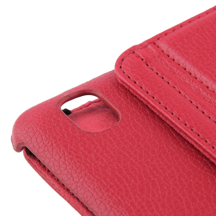 360 Degree Rotatable Litchi Texture Leather Case with 2-angle Viewing Holder for Galaxy Tab Pro 8.4 / T320