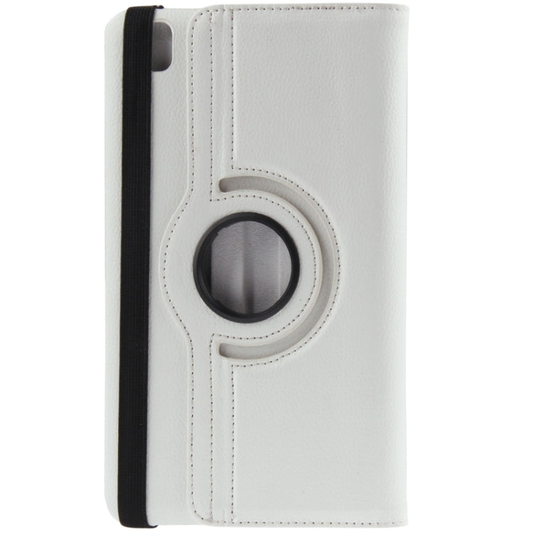 360 Degree Rotatable Litchi Texture Leather Case with 2-angle Viewing Holder for Galaxy Tab Pro 8.4 / T320