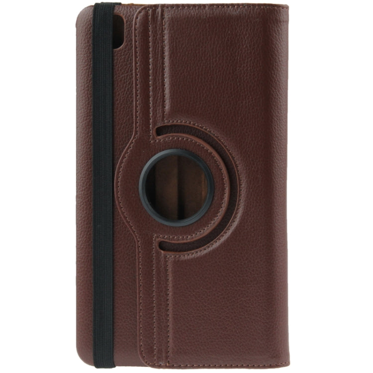 360 Degree Rotatable Litchi Texture Leather Case with 2-angle Viewing Holder for Galaxy Tab Pro 8.4 / T320