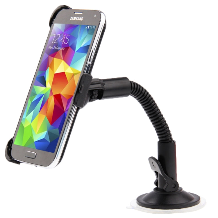 Suction Cup Car Stretch Holder for Galaxy S5 / G900(Black)