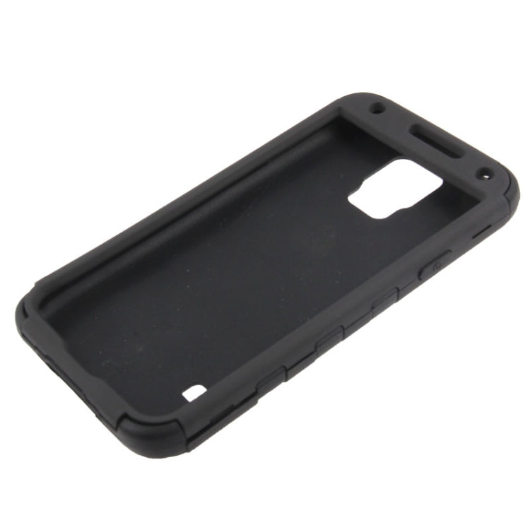 2-color Series Plastic + Silicone Combination Case for Galaxy S5 / G900