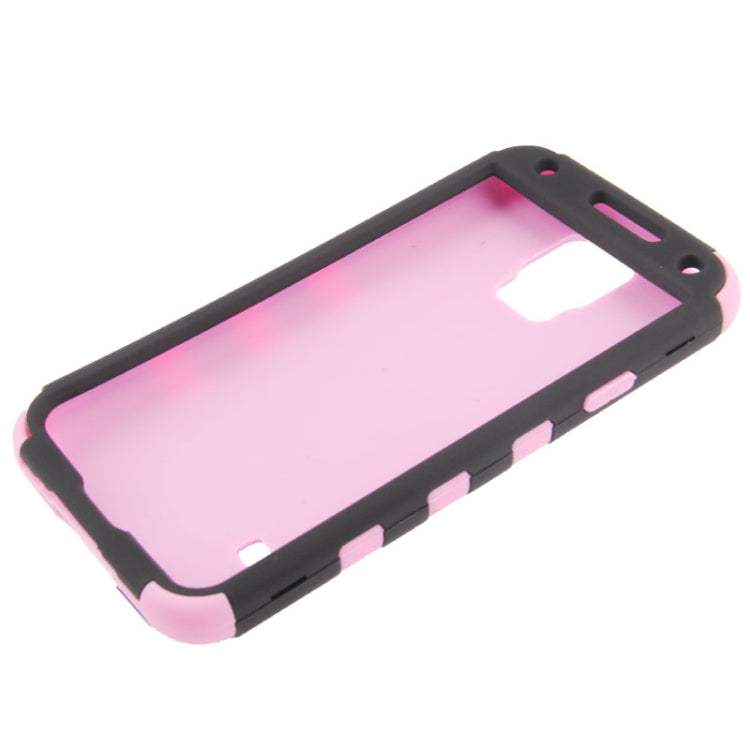 2-color Series Plastic + Silicone Combination Case for Galaxy S5 / G900