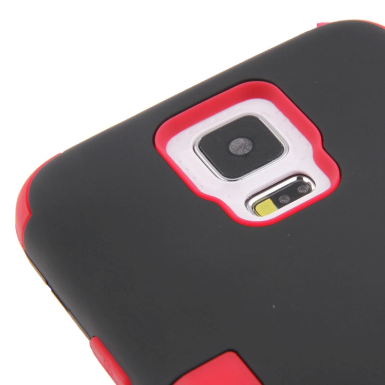 2-color Series Plastic + Silicone Combination Case for Galaxy S5 / G900