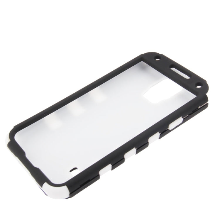 2-color Series Plastic + Silicone Combination Case for Galaxy S5 / G900