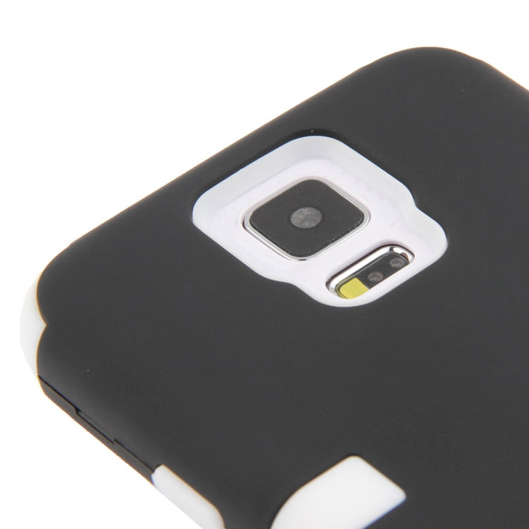 2-color Series Plastic + Silicone Combination Case for Galaxy S5 / G900